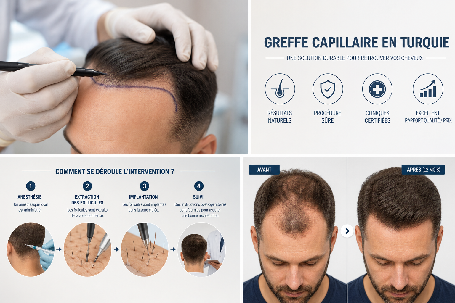 Greffe Capillaire en Turquie